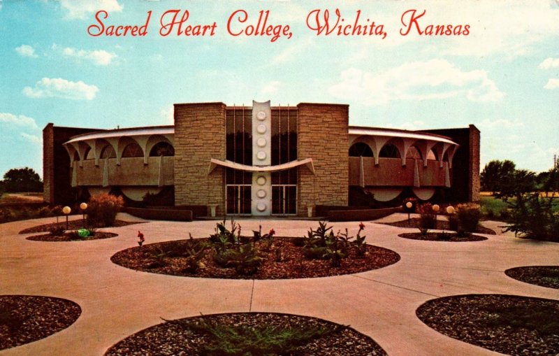 Wichita, Kansas - The Sacred Heart College Science Center - 1960s