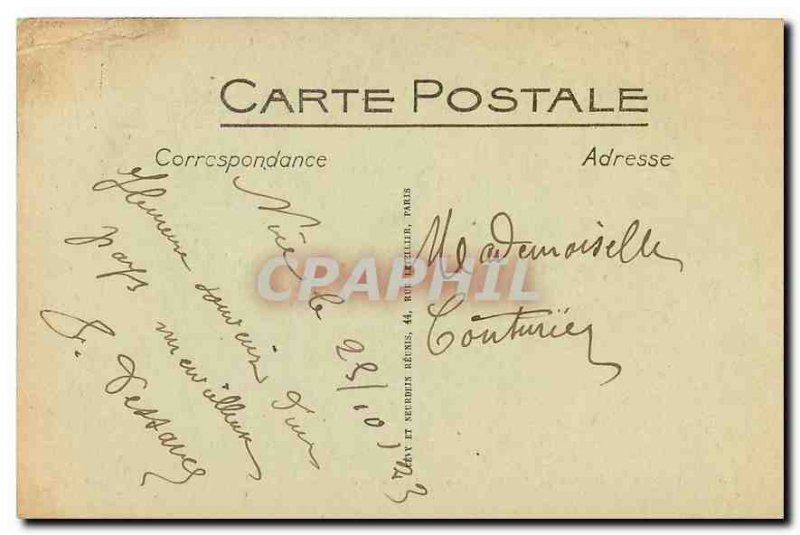 Old Postcard Monaco and Monte Carlo View Signal socket