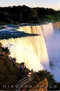 New York Niagara Falls From Lookout 2001