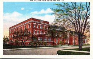 Wisconsin Green Bay Odd Fellows Home