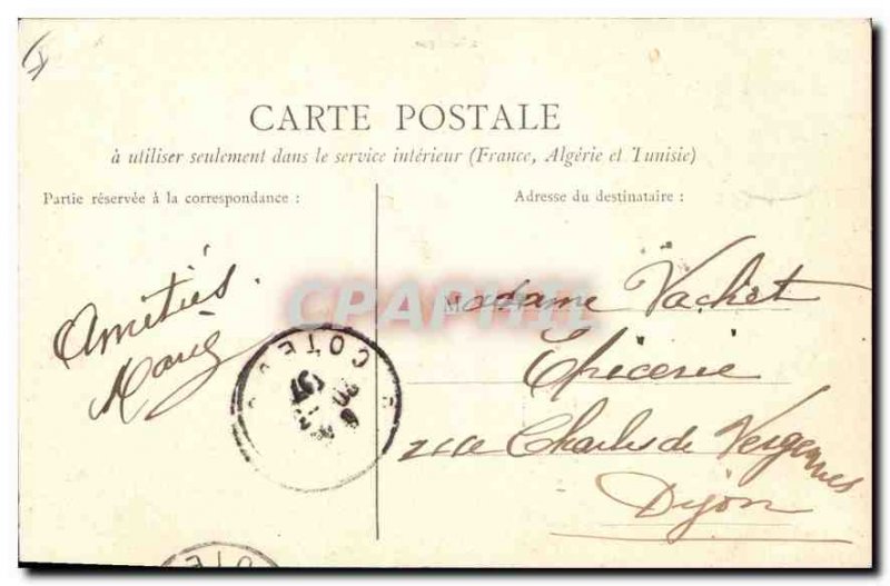 Old Postcard Around Lons le Saunier Baume Gateway Rocks