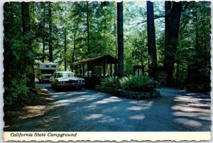 Postcard - California State Campground - California