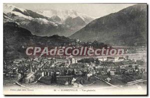 Postcard Old Albertville Vue Generale