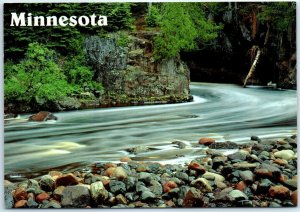 Postcard - The Temperance River - Minnesota