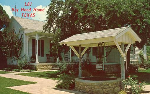 TX - Johnson City, Boyhood Home of Lyndon B. Johnson