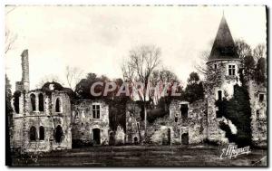 Modern Postcard Fontenay Tresigny Ruins Of Royal Chateau Du Vivier