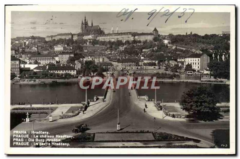 Old Postcard Praha Hradcany