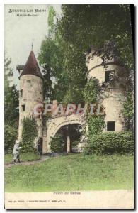 Old Postcard Luxeuil Les Bains Gate Oak