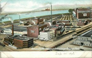 Missouri Kansas City Schwarzschild Sulzberger Plant Leighton Postcard 22-3681