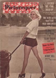 Picturegoer Alma Cogan Mamie Van Doren Faith Domergue 1955 Magazine