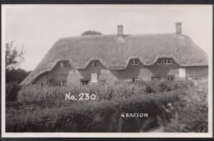 Oxfordshire Postcard - Cottage at Grafton    MB625