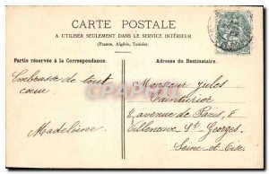 Postcard Old Drill Mrs. Senard Carrefour and Route Neuve