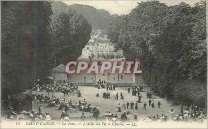 'Postcard Old Saint Cloud Park L''Allee du Fer a Cheval'