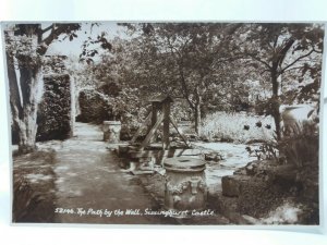 Sissinghurst Castle Kent The Path by the Well Vintage Postcard