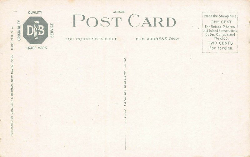 Ponemah Mills, Taftville, Connecticut, Early Postcard, Unused 