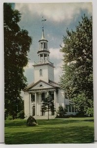 Ohio Near Akron Congressional Church Tallmadge Postcard H1