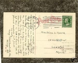 CHICAGO IL ILLINOIS 1910 Postcard