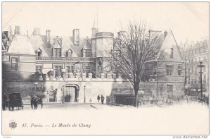 PARIS , France , 1890s : Le Musee de Cluny