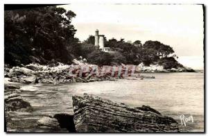 Postcard Modern Noirmoutier Cote Rocks Around the Tour Plantier