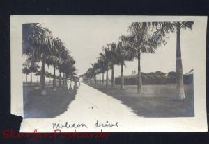 MANILA PHILIPPINES MALECON DRIVE VINTAGE WWI ERA REAL PHOTO PHOTOGRAPH