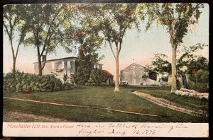 Vintage Postcard 1908 General John Stark's House, Manchester, New Hampshire (NH)
