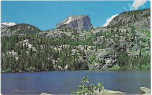 Bear Lake with Hallett Peak in Colorado Rocky Mountain National Park