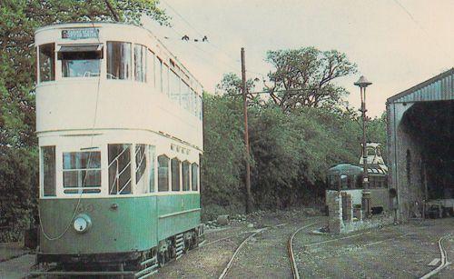 Blackpool Seaside Lancs Tram Bus 159 Tramcar Transport Vintage Photo Postcard