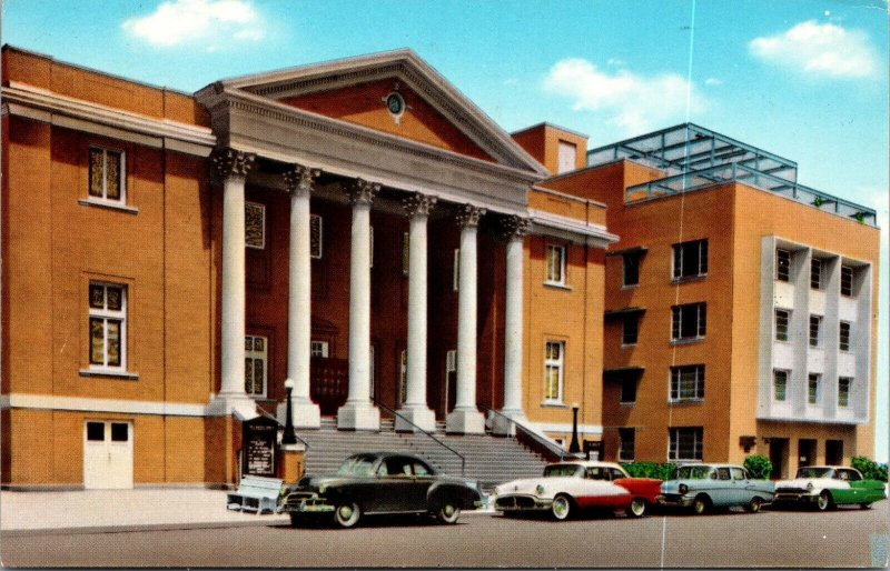 First Baptist Church Building St. Petersburg Florida FL CHROME VINTAGE POSTCARD