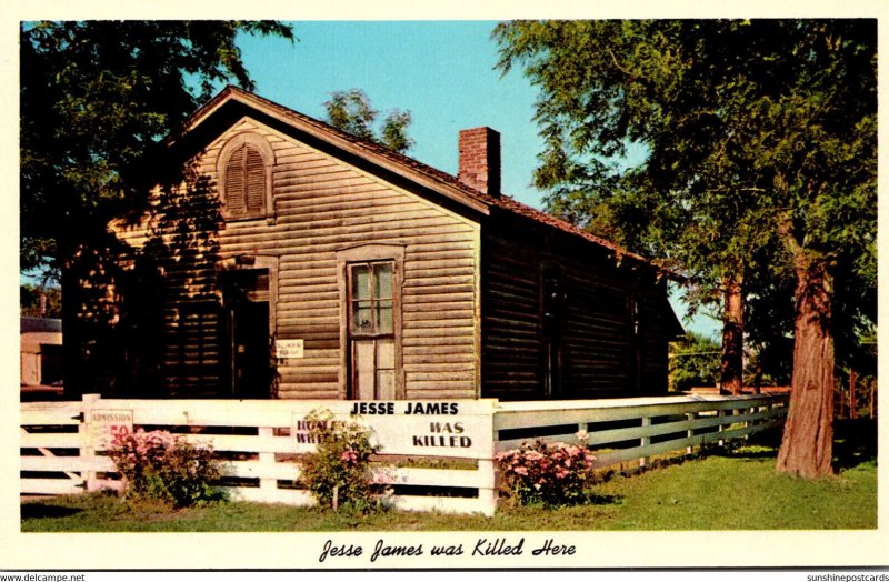 Missouri St Joseph Historical Jesse James Home