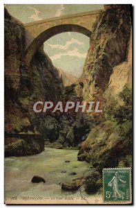 Old Postcard Briancon Le Pont D & # 39Asfeld