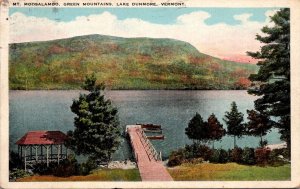 Vermont Green Mountains Lake Dunmore Mount Mooselamoo 1925