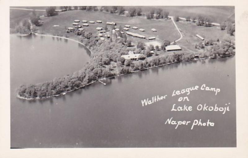 Iowa Lake Okoboji Walther League Camp Real Photo