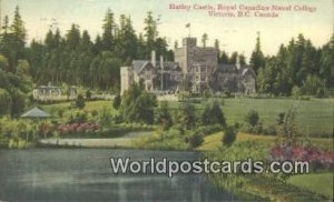 Hatley Castle, Royal Canadian Naval College Victoria British Columbia, Canada...