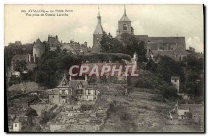 Old Postcard Avallon La Petite Porte View From Cousin Jack Laroche