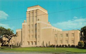 WACO, TX Texas  TIDWELL BIBLE BUILDING~Baylor University c1950's Chrome Postcard