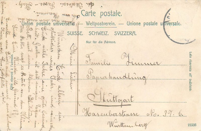 Rest cure Davos Switzerland