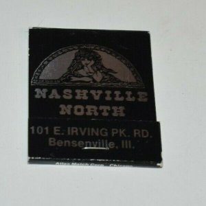 Nashville North Bensenville Illinois 20 Strike Matchbook