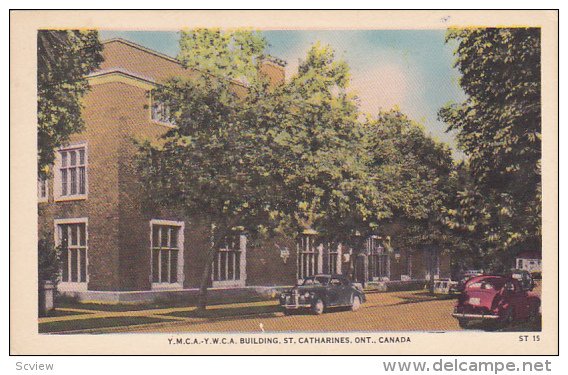 Y. M. C. A. - Y. W. C. A., Building, ST. CATHERINES, Ontario, Canada, 30-40s