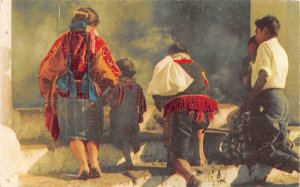 Entrada de la Iglesia Guatemala Postcard