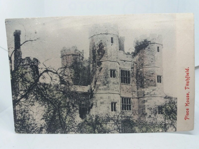 Titchfield Place House Hampshire Vintage Postcard 1906