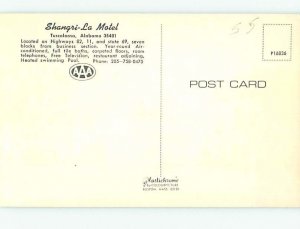 Unused Pre-1980 MOTEL SCENE Tuscaloosa Alabama AL G6681