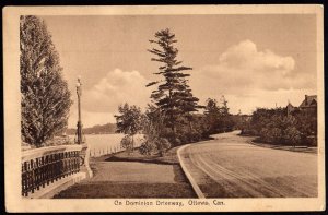 Ontario OTTAWA On Dominion Driveway - White Border