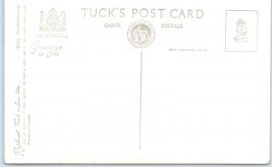 1951 London, UK RPPC Festival of Britain King Queen Dedication Service Tuck A336