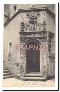 Crepy en Valois Old Postcard Gates of & # 39escalier the home of the Rose