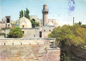 US28 postcard Azerbadjan Baku mosque minaret Azerbaijan