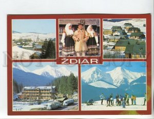 458227 Slovakia 1980 year Zdiar old postcard