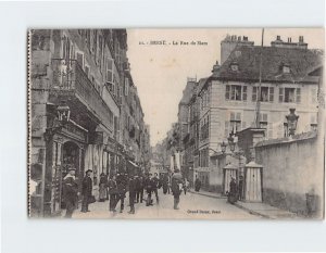 Postcard La Rue de Siam, Brest, France