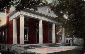 Lewisburg West Virginia Presbyterian Sunday School Bldg Antique Postcard K92181