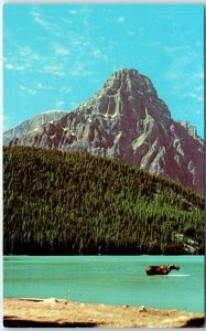 Postcard - Mount Chephren, Banff National Park - Canada