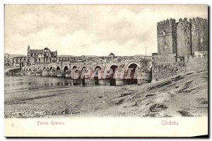 Postcard Old Cordoba Puente Romano